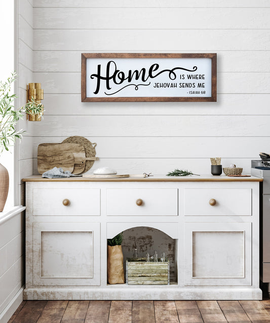 Home is where Jehovah sends me | Isaiah 6:8 | Pioneer Gifts Jw | JW Pioneer Gift | JW Gifts | Best Life Ever JW