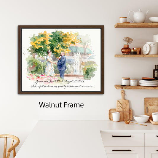 Blue Ridge Parkway Canvas Print | Appalachian Mountain Wall Art | North Carolina Landscape Print