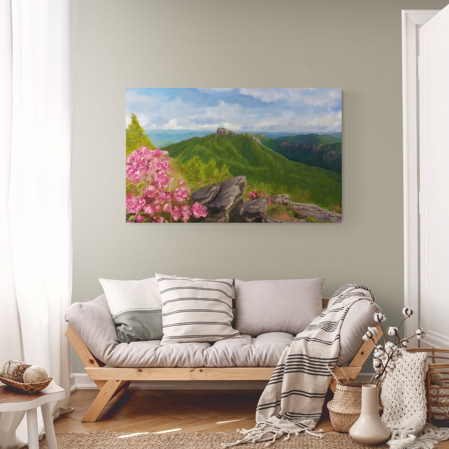 "Linville Gorge" | Blue Ridge Mountains | Appalachian Mountains | Linville Gorge Table Rock | North Carolina Art