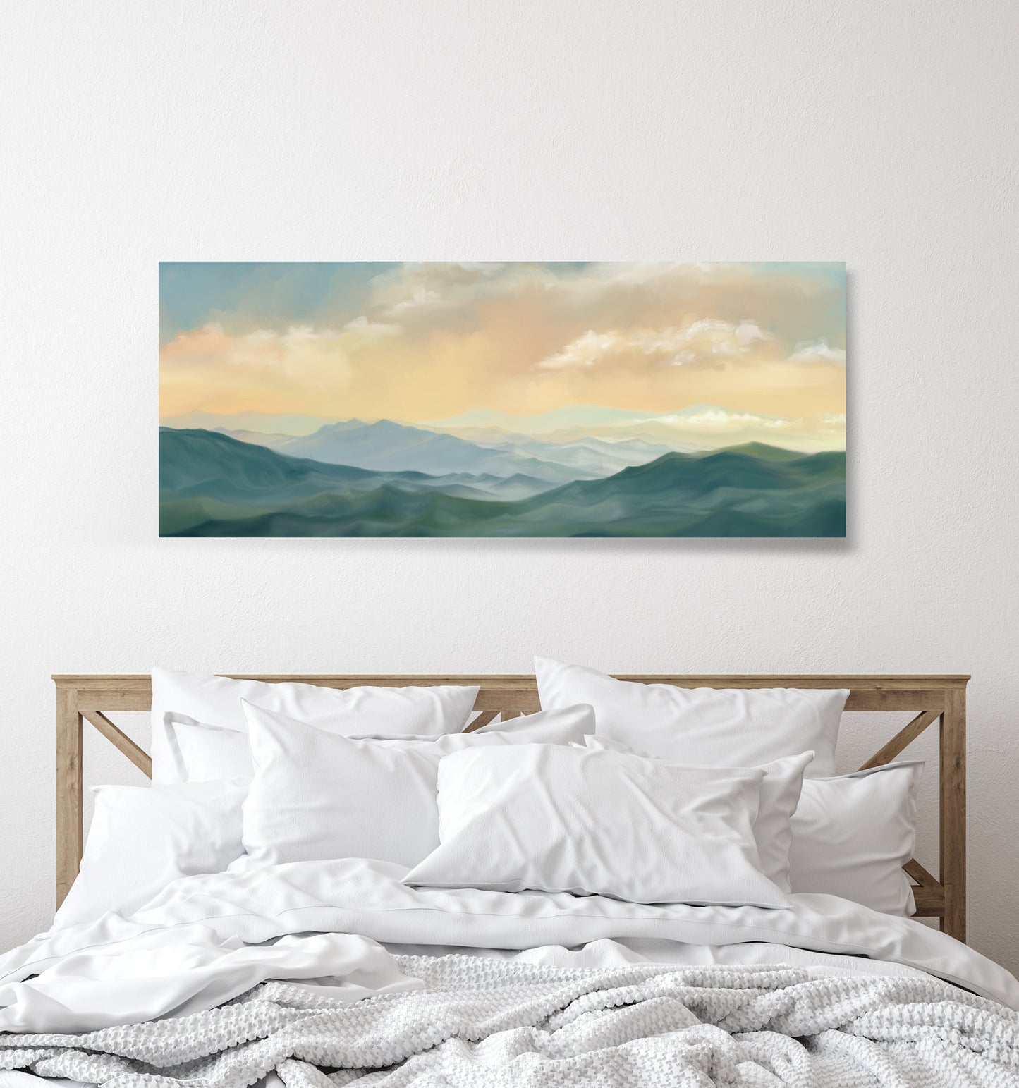 "Datsuzoku" | Landscape Painting | Appalachian Mountains | Panoramic Landscape Painting