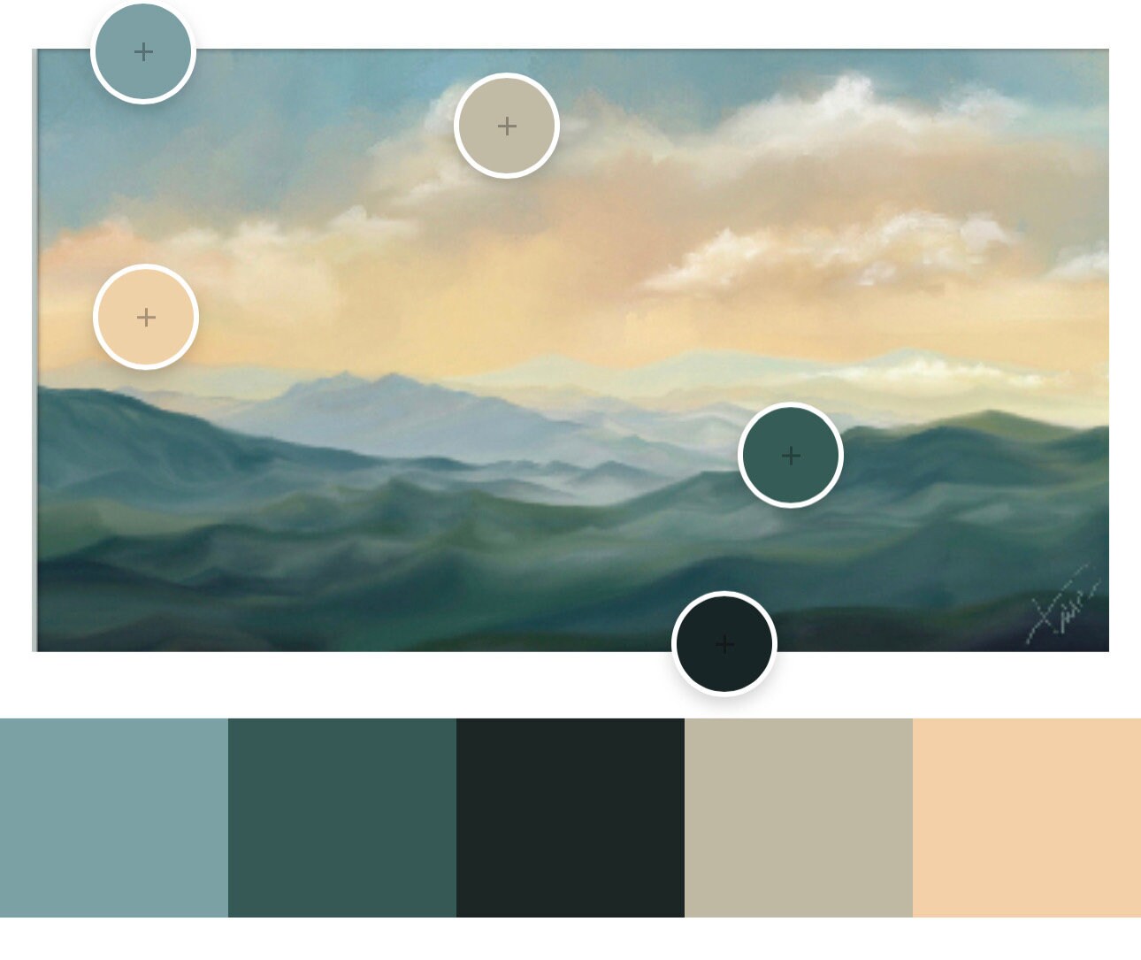 "Datsuzoku" | Landscape Painting | Appalachian Mountains | Panoramic Landscape Painting